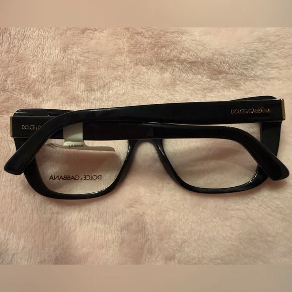 Dolce & Gabbana Black Glasses Frame